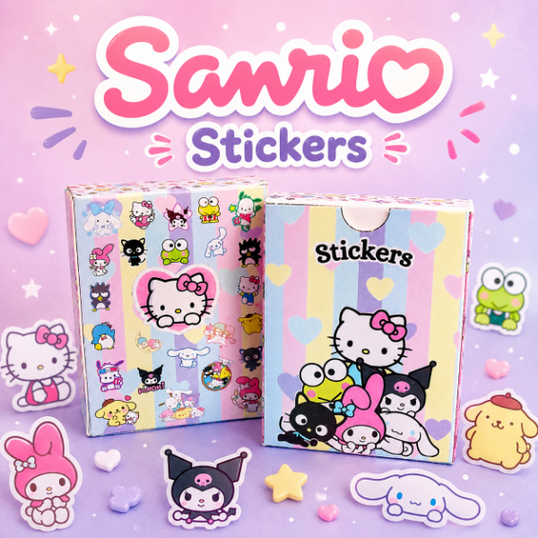 Producto - Cajita de stickers "Sanrio"