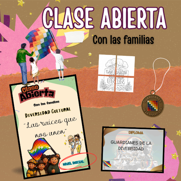 Producto - CLASE ABIERTA 12 DE OCTUBRE. RAÍCES QUE NOS UNEN. NIVEL INICIAL