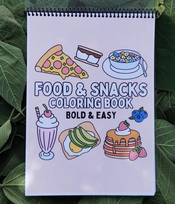 Producto - Food And Snacks - Libro Anillado - A4