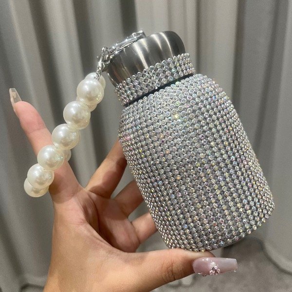 Producto - Botella brillitos con perlas surtido