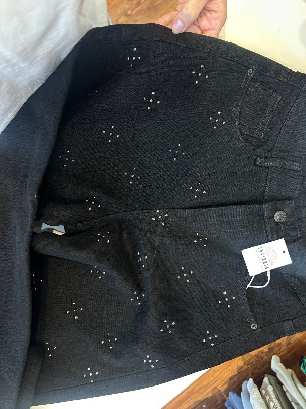 Producto - Jean negro con strass - 1