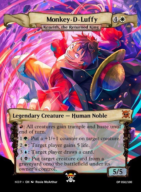 Producto - Mazo EDH One Piece  - Kenrith, the Returned King