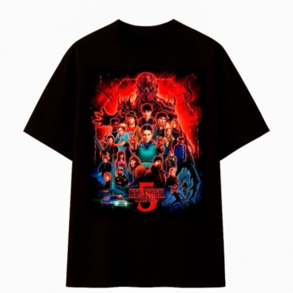 Producto - REMERA MANGA CORTA INFANTIL STRANGER THINGS SEAS 5 T.6