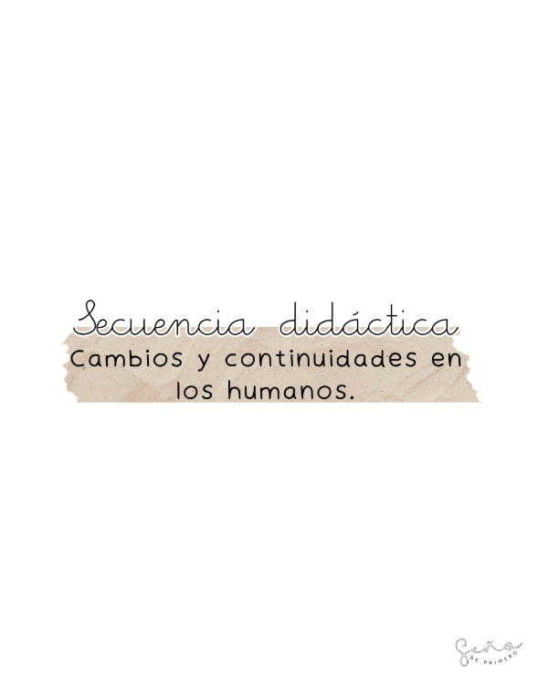 Producto - CAMBIOS EN LOS HUMANOS