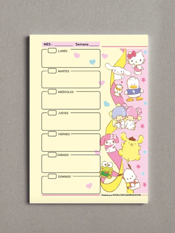 Producto - SEMANA A LA VISTA-SANRIO2