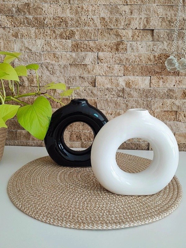 Producto - Floreros Dona en cerámica