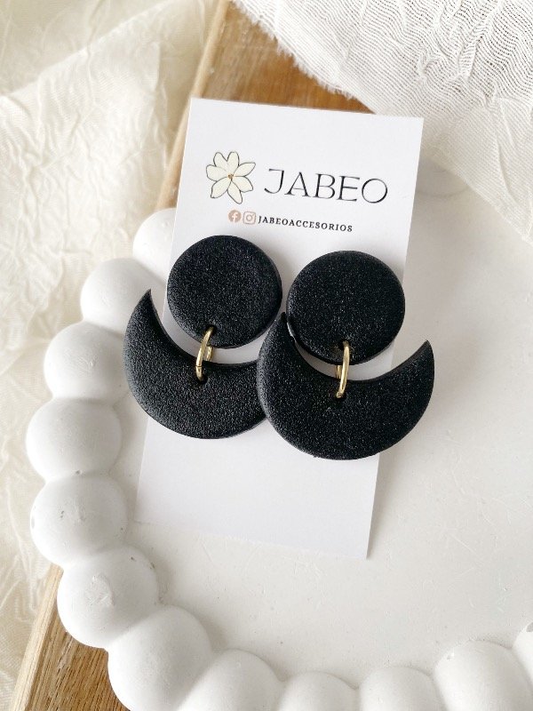 Producto - Aros barquito black