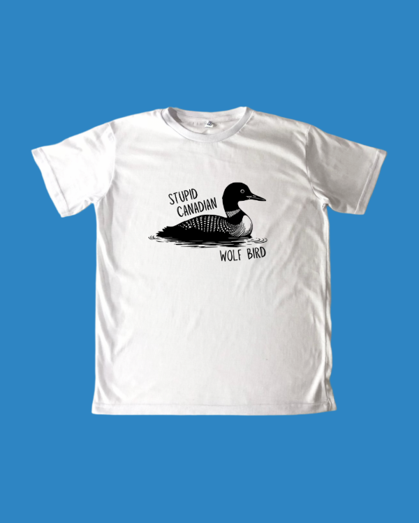 Remera Stupid Canadian Wolf Bird - Heated Rivalry