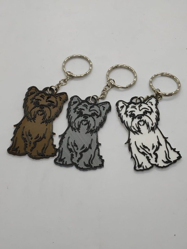 Producto - Llavero perrito doble color!