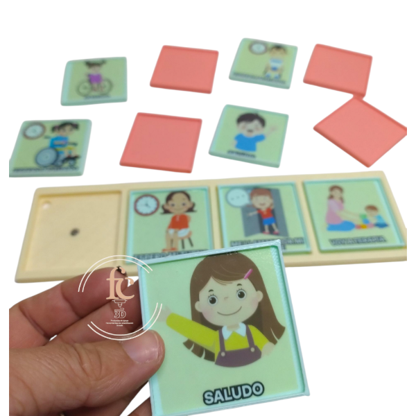 Producto - Tablero imantado c/pictos