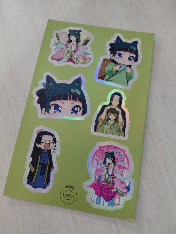 Producto - Planchitas de stickers - Los diarios de la boticaria