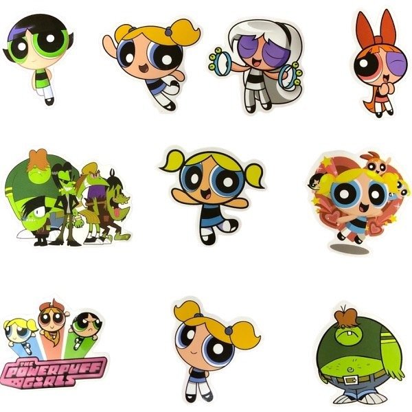 Producto - Stickers The Powerpuff Girls Pack x 50 unidades - 2