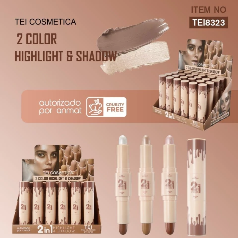 Producto - Iluminador y contorno bronzer TEI 2 en 1