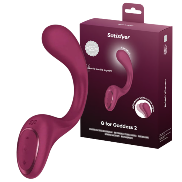 Producto - Vibrador Punto G y Clítoris Satisfyer G For Goddess 2  (Recargable) - 0