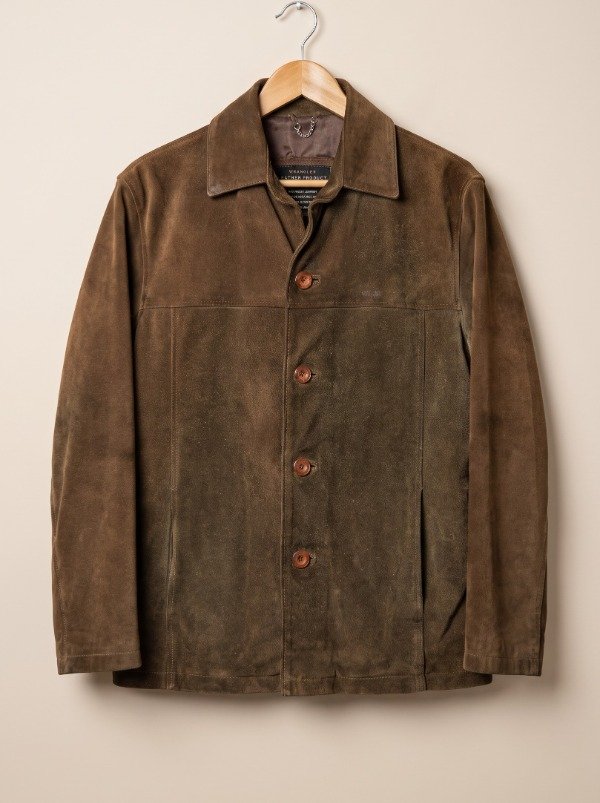 Producto - Saco de Cuero Nobuk Wrangler T. M