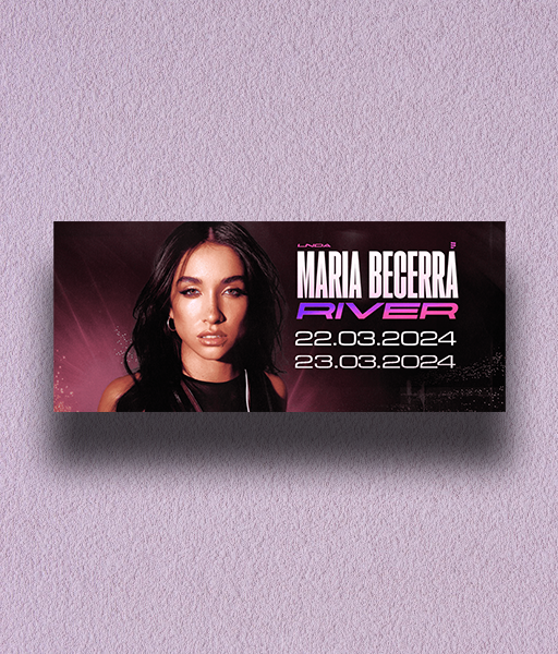 Producto - MARÍA BECERRA - RIVER (sticker o imán)