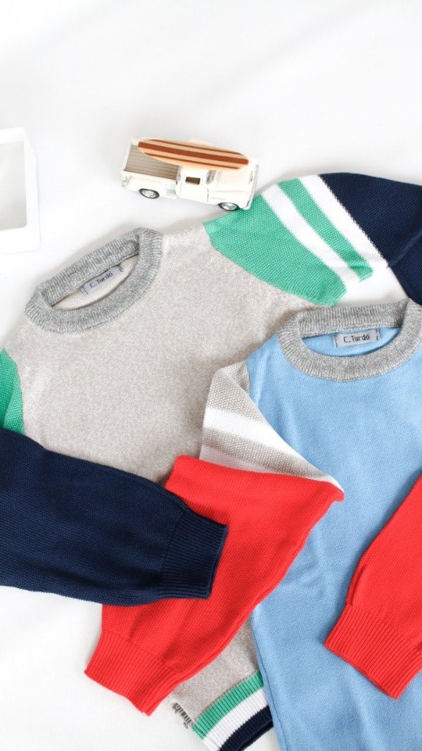 Producto - SWEATER INGLES CELESTE - 1