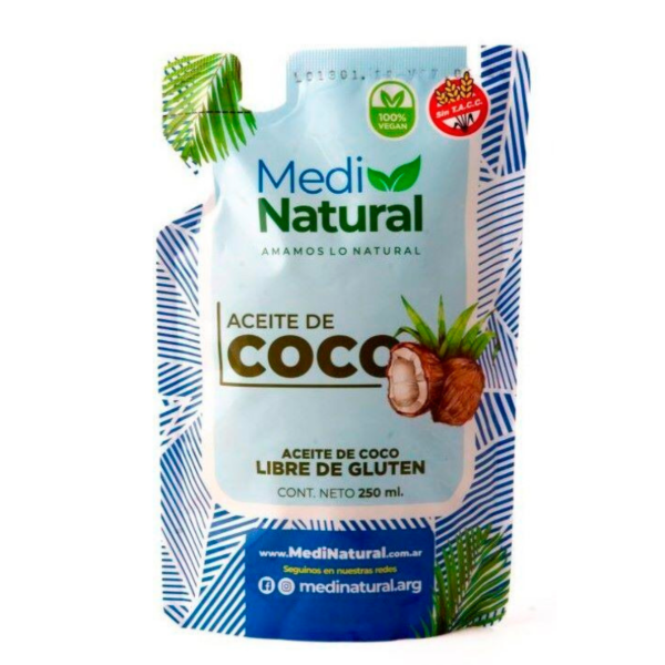 Producto - Aceite de Coco Neutro x 250 ml