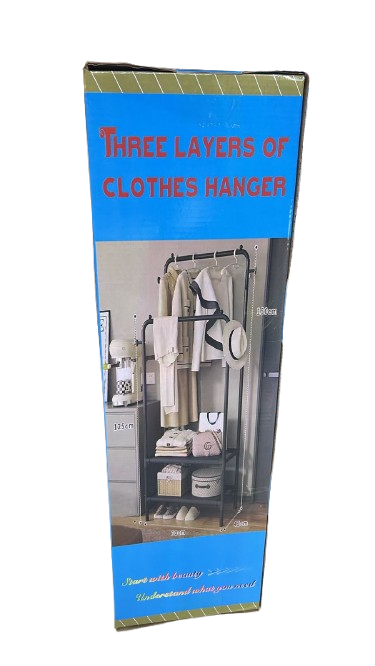 Producto - PERCHERO DOBLE CON NIVELES DE ROPA MC9901