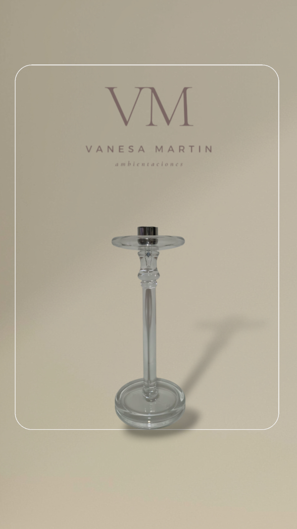 Producto - Candelabro acrílico vela alta
