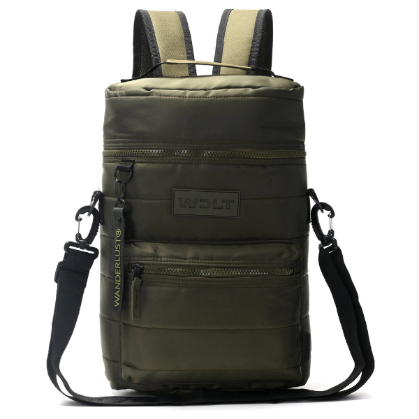 Producto - Mochila Bolso matero Puffer verde