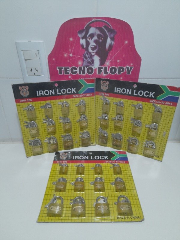 Producto - Candados x12   25-32-38 x4