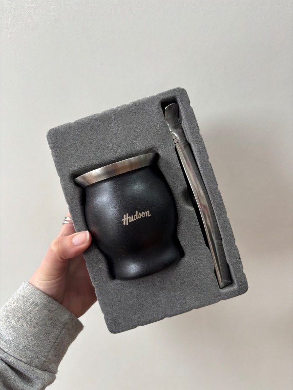 Producto - Mate Hudson negro en caja - 0