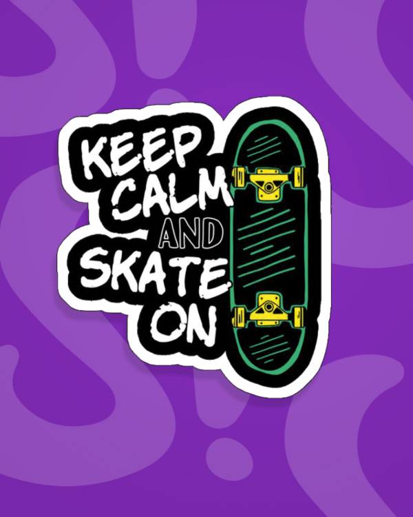 Producto - Keep Calm and Skate On