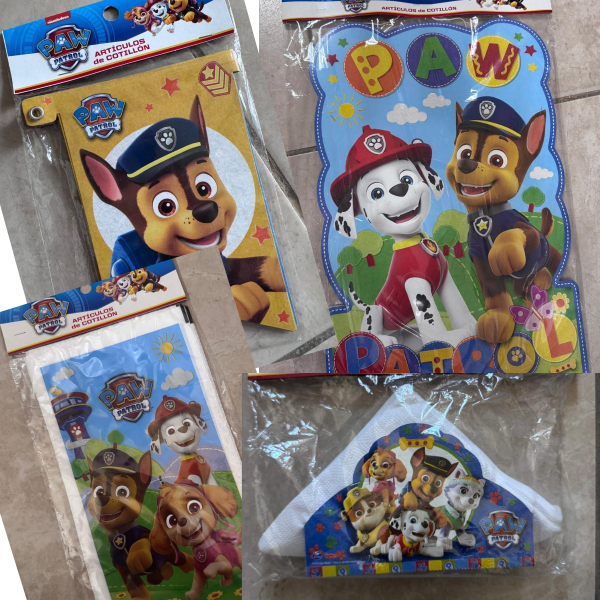Producto - PAW PATROL - Artículos para Cumpleaños -