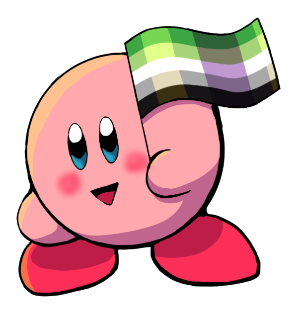 Producto - Sticker Kirby Arromántico