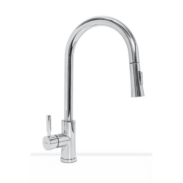 Producto - Monocomando Daytona Cromo c/rociador extensible Mozart