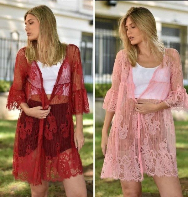Producto - KIMONO IMPORTADO ENCAJE