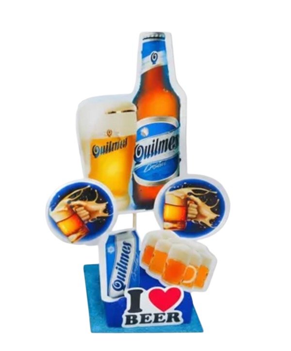 Producto - Adorno Torta Telgopor Cerveza