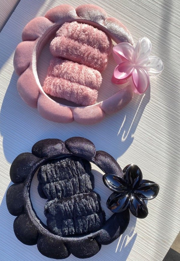 Producto - Vincha + muñequera + broche