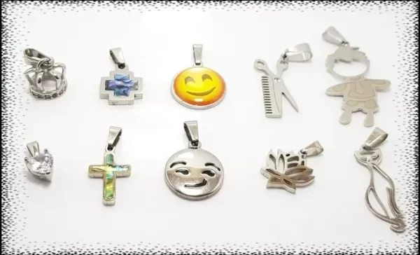 Producto - Set dije x5 #D10 (corona)