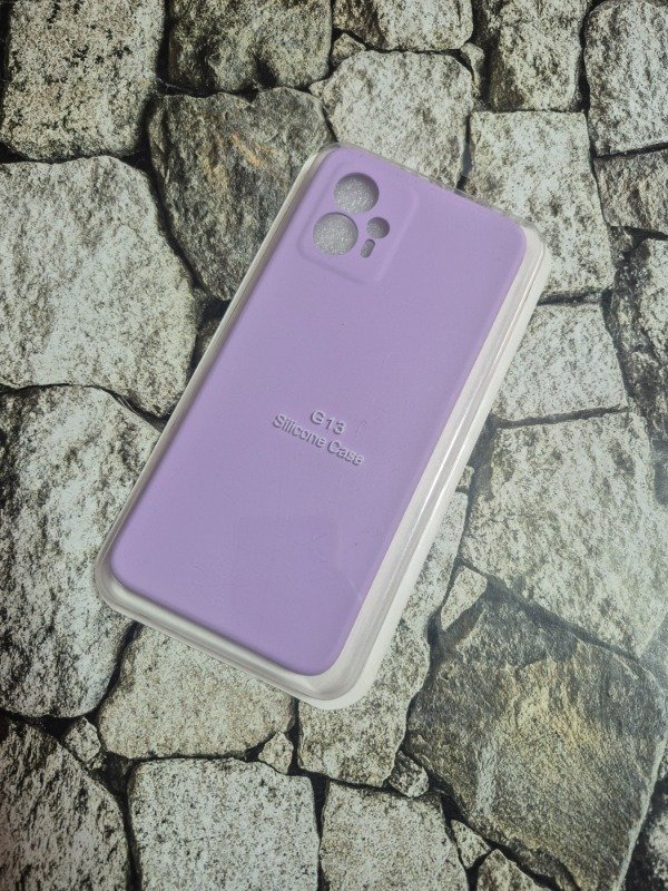 Producto - Funda silicone case Moto G13 G23 lila