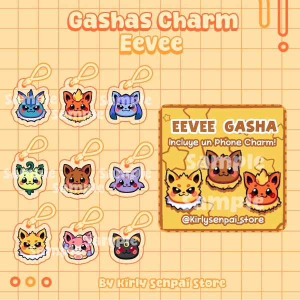 Producto - Gasha Charm Eevee