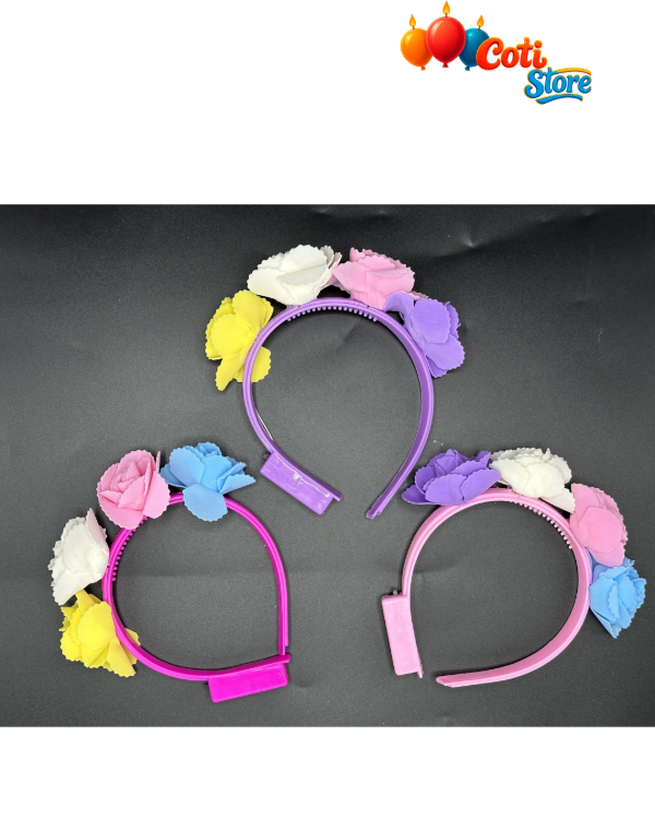 Producto - Vinchas Flores Led