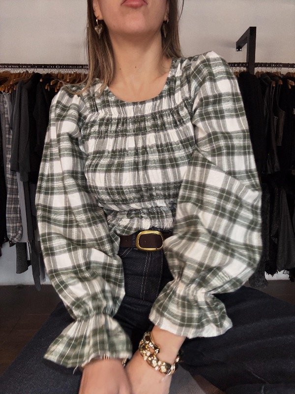 Producto - Blusa madrileña cuadrille