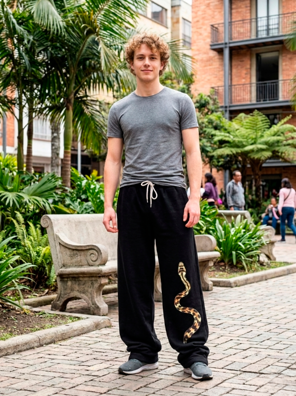 Producto - Pantalón Baggy Jogging Serpiente