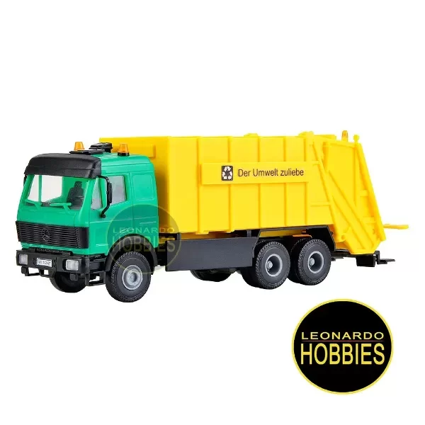 Producto - Camión de Basura Mercedes Benz SK p/Armar Escala 1/87 HO Kibri 15010 - 0