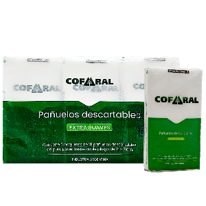 Producto - PAÑUELOS COFARAL 6X10