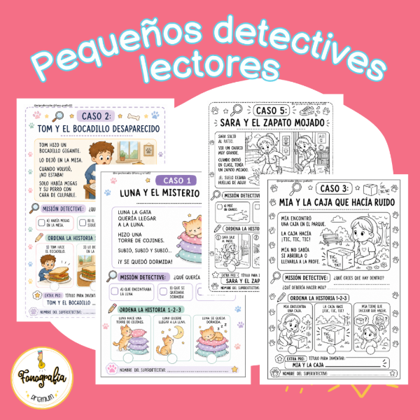 Producto - Pequeños detectives lectores