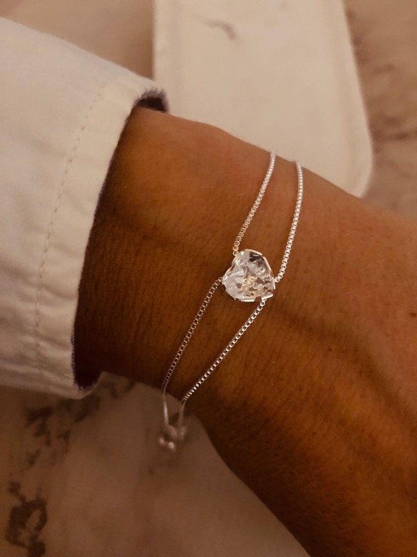 Producto - Pulse doble Love Susano con extensión Plata 925