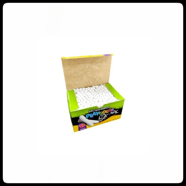 Producto - TIZA BLANCA X144 U PLAYCOLOR