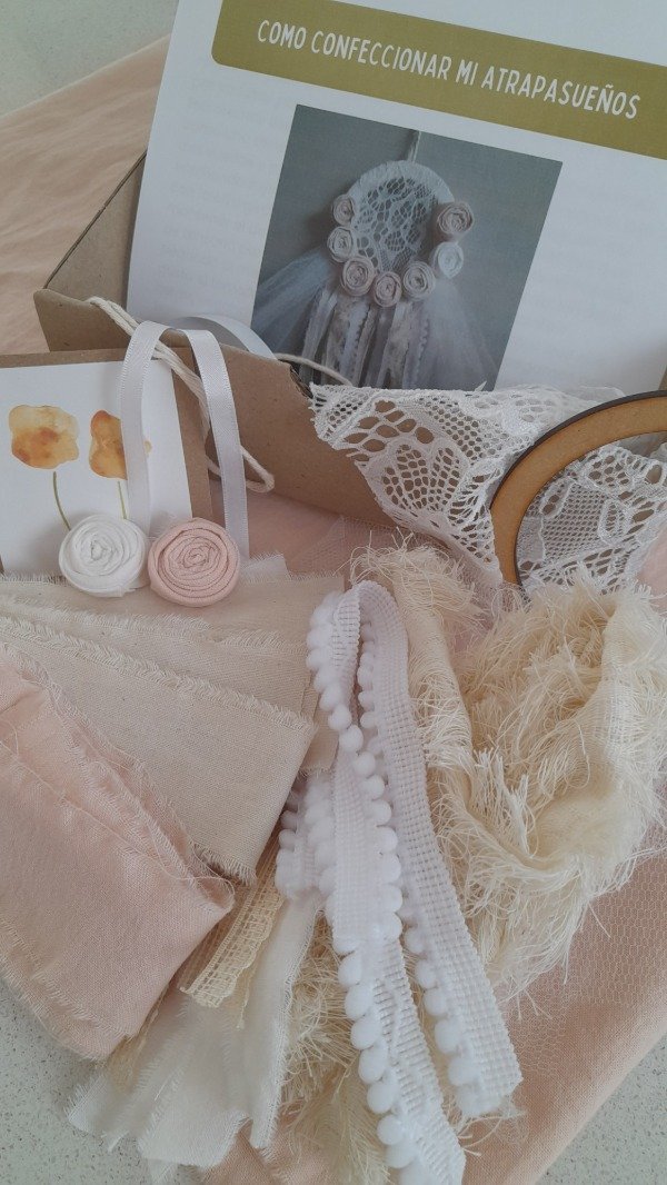 Producto - Kit creativo para confeccionar tu atrapasueños