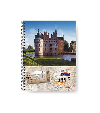 Producto - Cuaderno MIS APUNTES 29,7 x 80 hs tapa flexible - 1