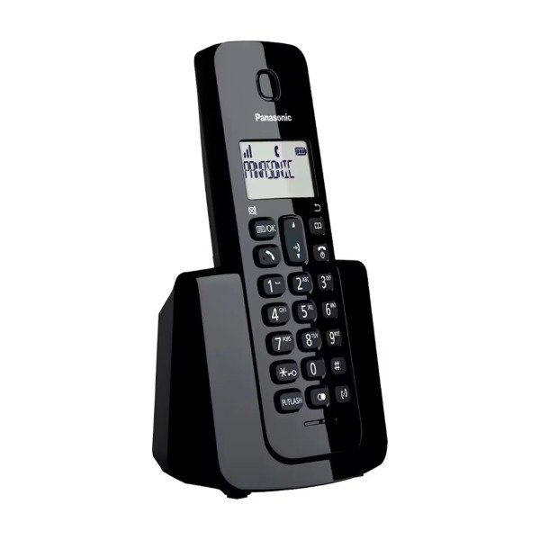 Producto - Panasonic Telefone KX-TGB110LAB - 1 Base - Com Bina - Bivolt - Negro