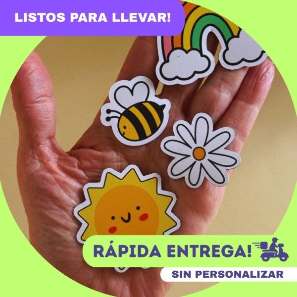 Producto - Set Mini Imán "Primavera" (x 10 packs)