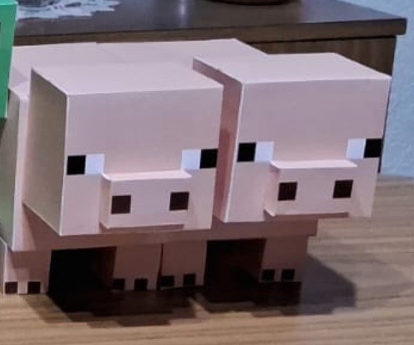 Producto - Cerdito  minecraft